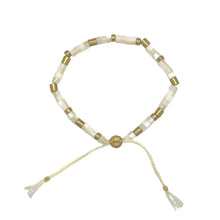 Load image into Gallery viewer, smr // mother of pearl white // Earth Collection bracelet
