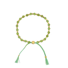 Load image into Gallery viewer, smr // peridot // Signature Collection bracelet
