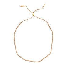 Load image into Gallery viewer, smr // peach moonstone necklace // Earth Collection
