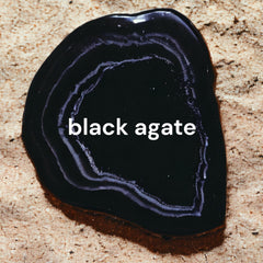 smr // black agate // Earth Collection bracelet