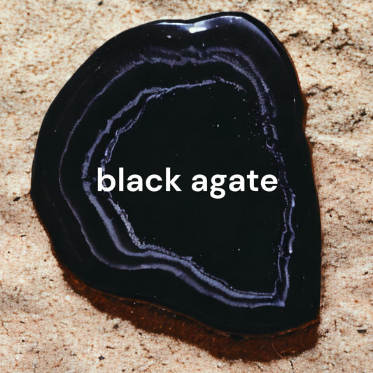 smr | Black Agate | Signature Collection bracelet