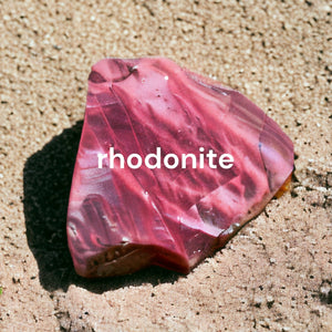 smr // rhodonite // Earth Collection bracelet