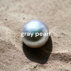 smr // gray pearl with yellow gold // Signature  Collection bracelet