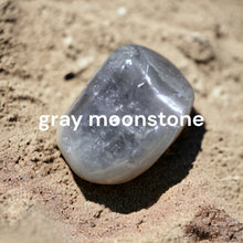 Load image into Gallery viewer, smr // gray moonstone with yellow gold // Signature Collection bracelet
