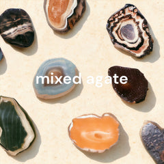 smr // agate mixed // Earth Collection bracelet