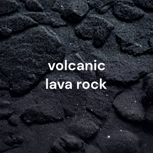 smr // volcanic rock plated with silver // large