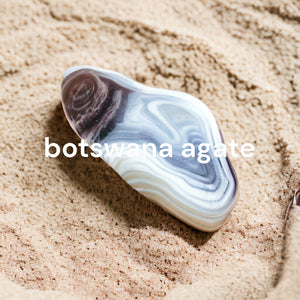 smr // botswana agate // Signature Collection bracelet