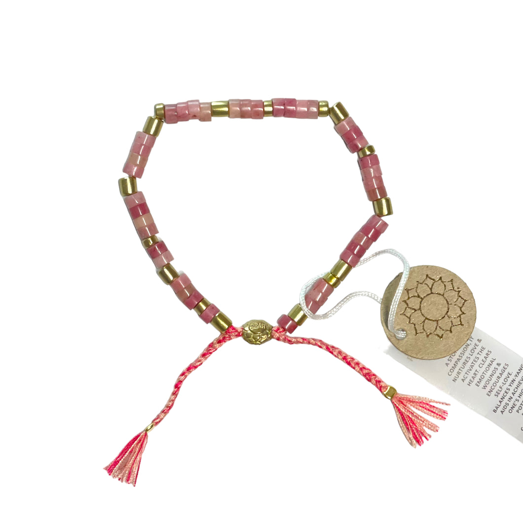 smr // rhodonite // Earth Collection bracelet