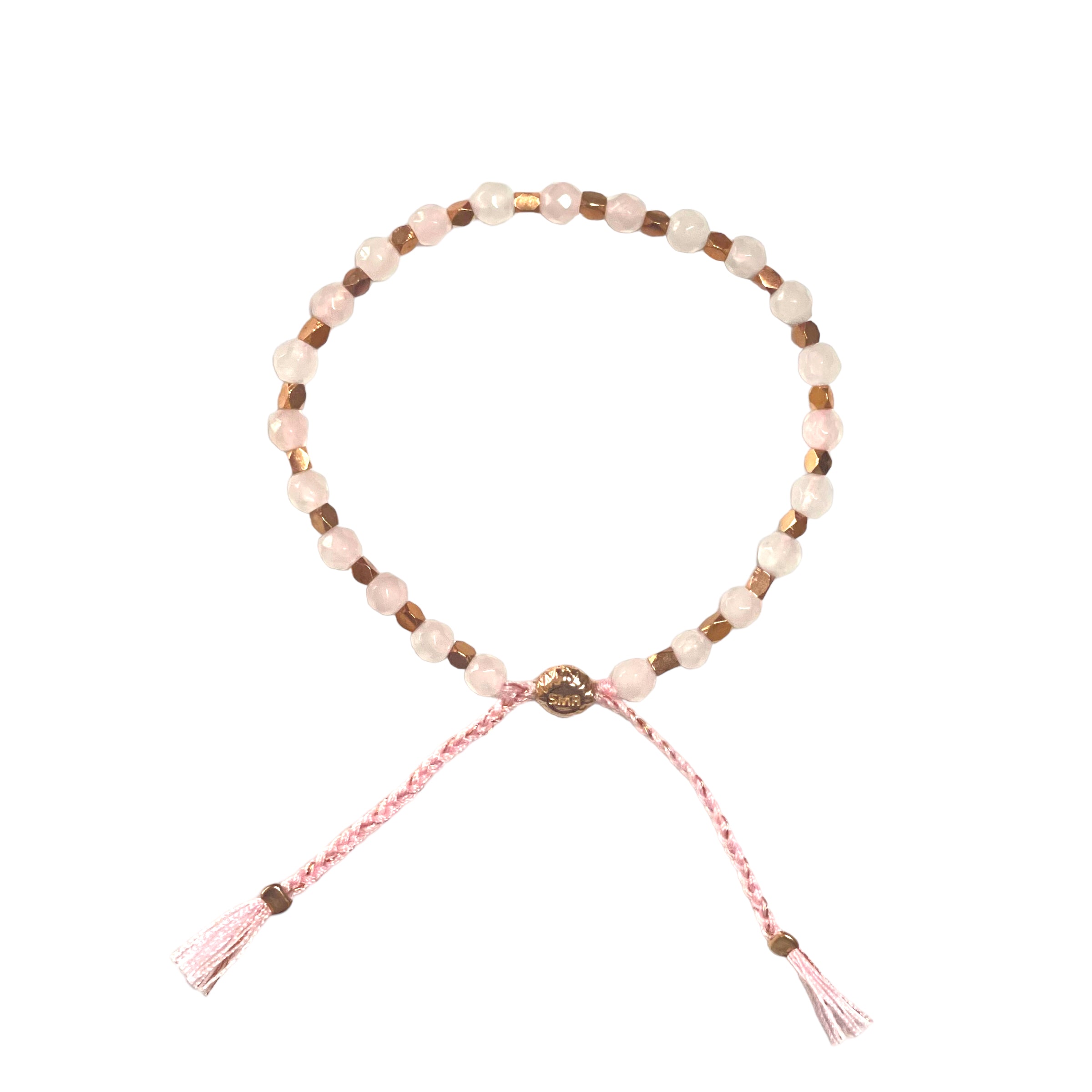 smr | rose quartz - rose gold | Signature Collection bracelet