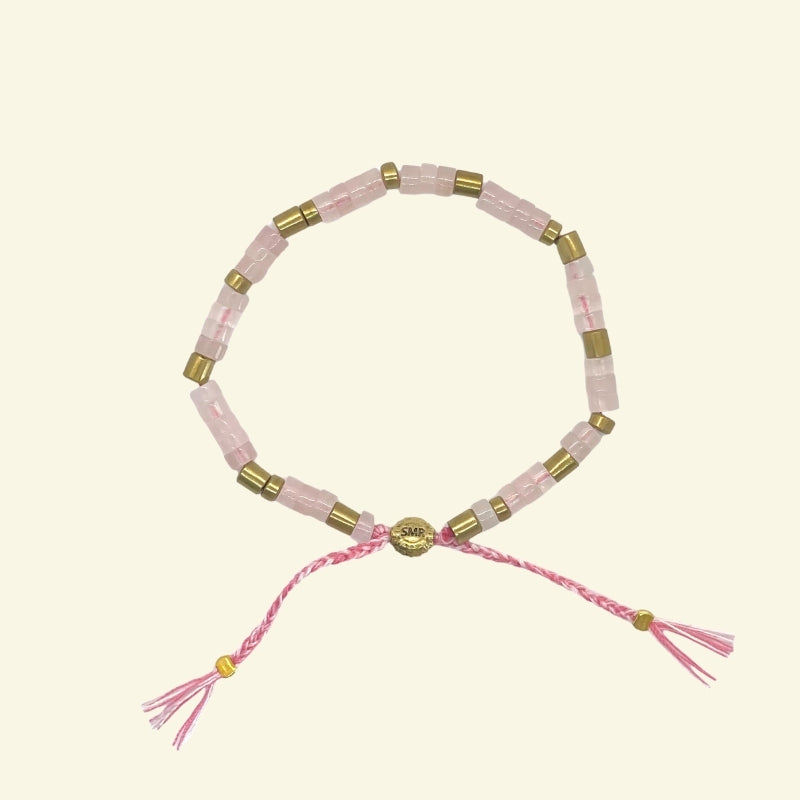 smr | Rose Quartz | Earth Collection bracelet