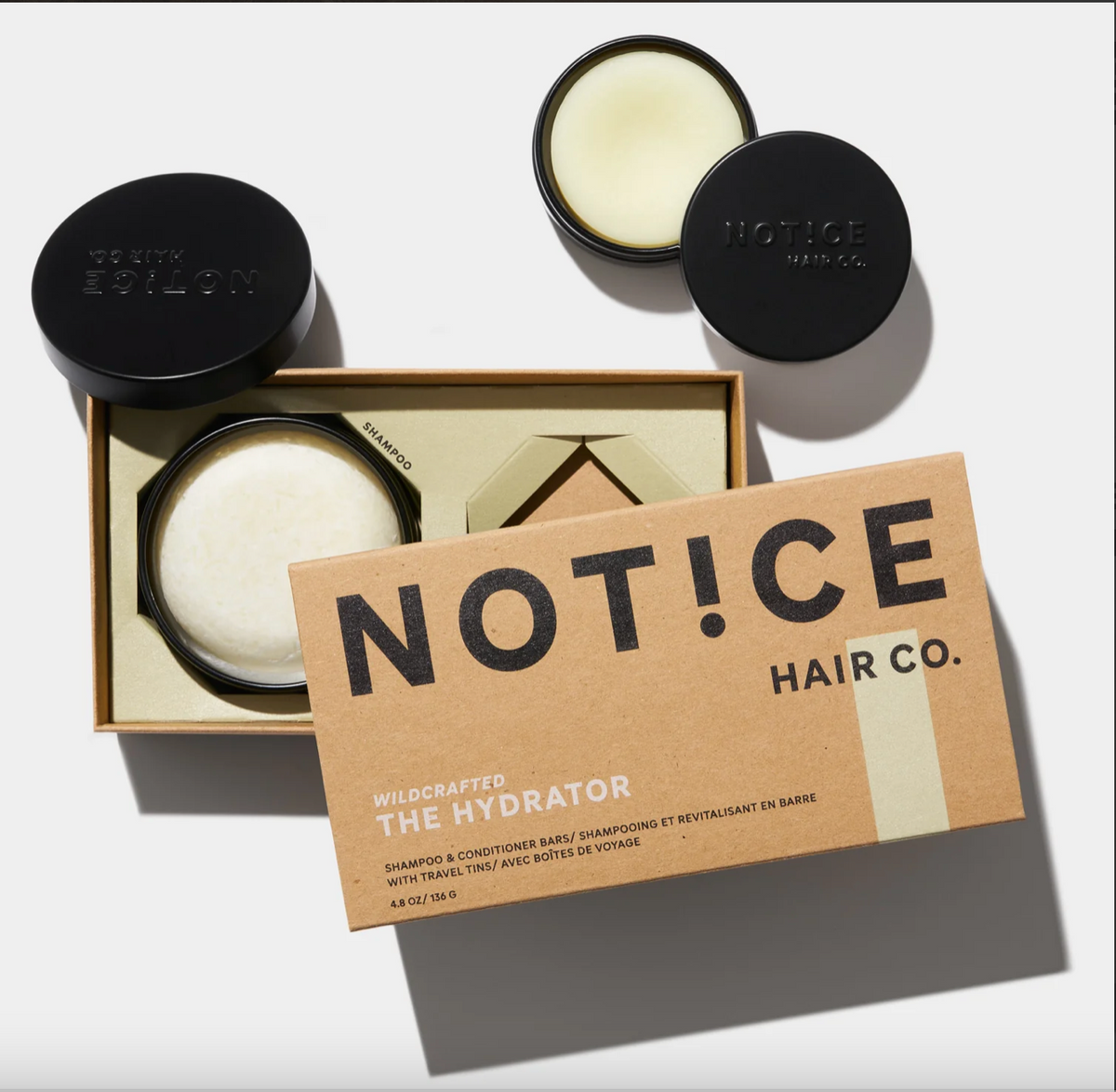 NOTICE HAIR // hydrator travel set