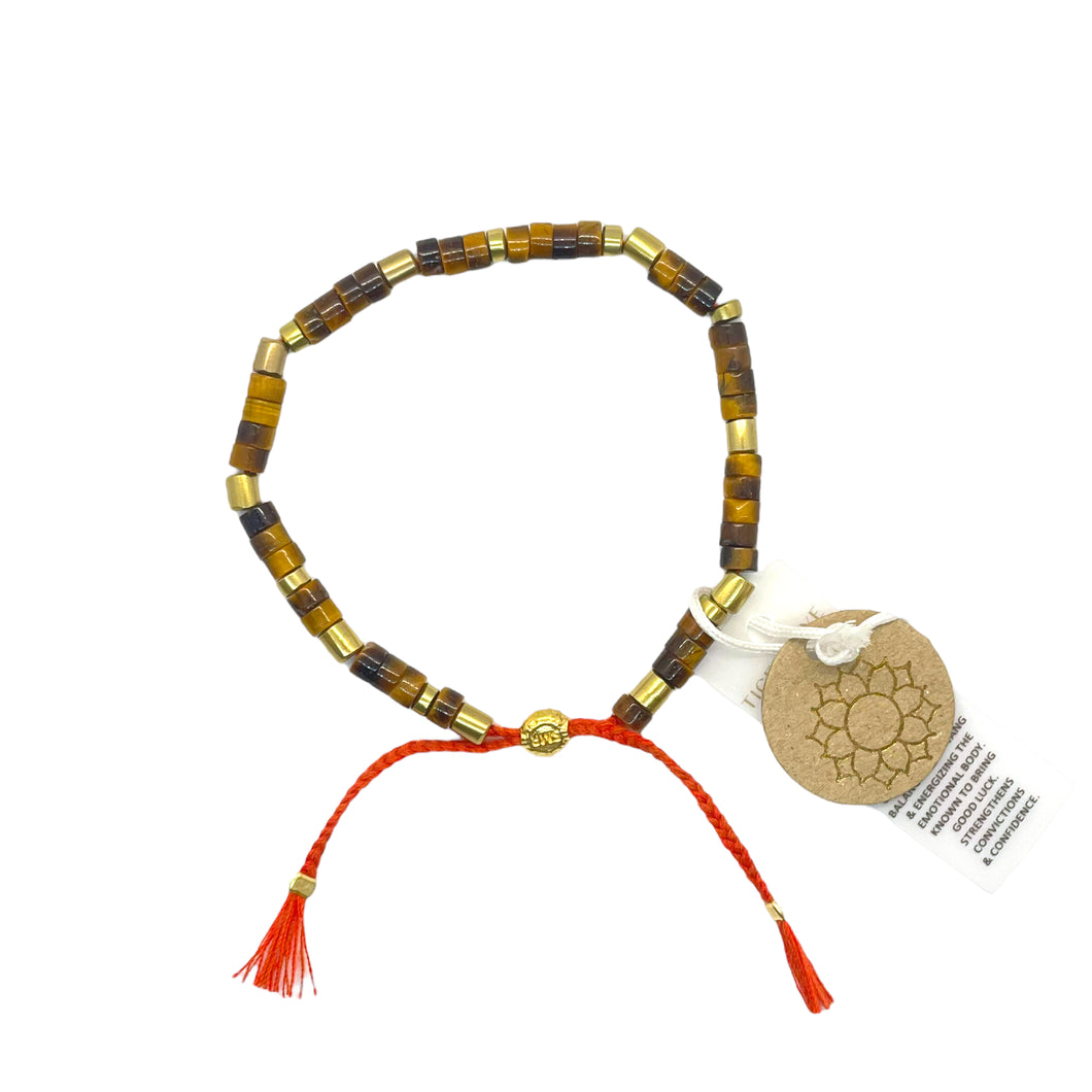 smr // tiger's eye // Earth Collection bracelet