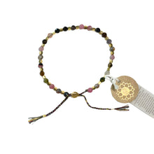 Load image into Gallery viewer, smr // mixed tourmaline // Signature  Collection bracelet
