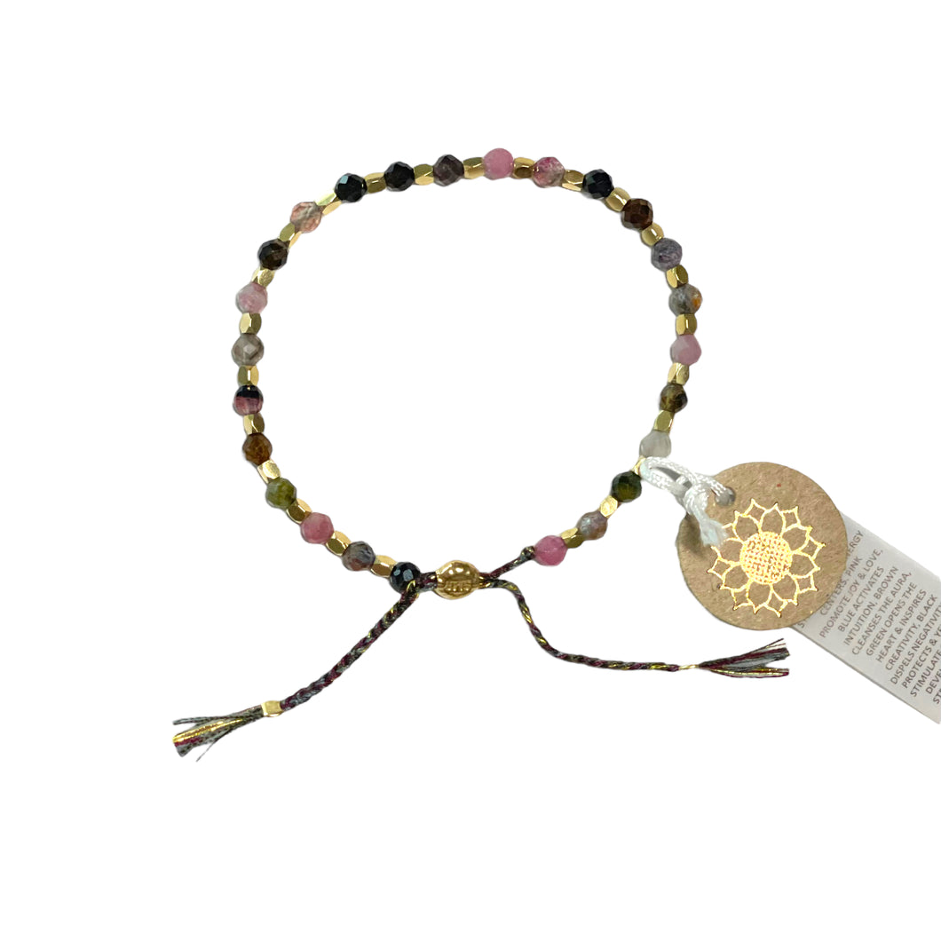 smr // mixed tourmaline // Signature  Collection bracelet
