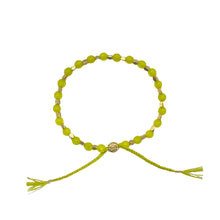 Load image into Gallery viewer, smr // neon yellow jade // Signature Collection bracelet
