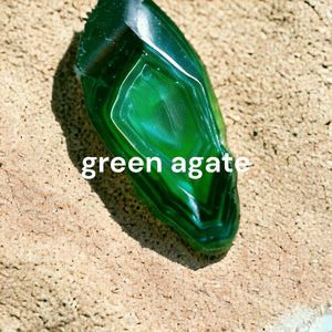 smr // green agate // Signature Collection bracelet