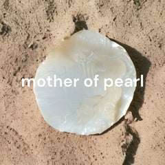 smr // mother of pearl cream // Earth Collection bracelet