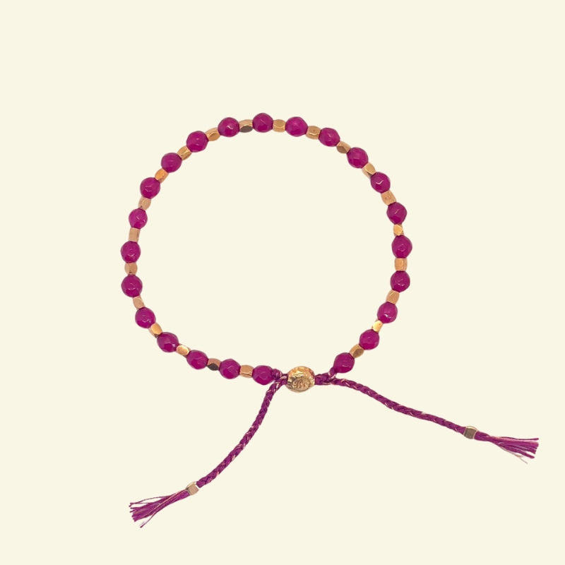 smr | jade hot pink | Signature Collection bracelet