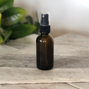 boston round bottles // amber glass