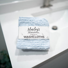 Load image into Gallery viewer, marley’s monsters // cotton chenille washcloths // 4-pack
