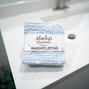 MARLEY'S MONSTERS // COTTON CHENILLE WASHCLOTHS // 4-PACK