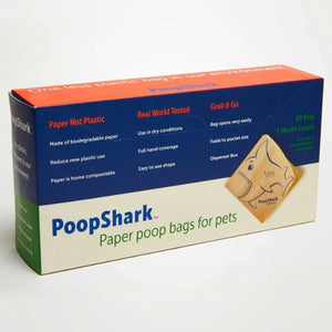 poop shark // poop bags // box of 60