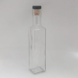 QUADRA OLIVE OIL // CLEAR GLASS JAR