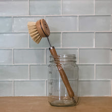 Load image into Gallery viewer, bamboo &amp; sisal // kitchen brush
